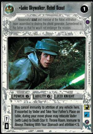 Luke Skywalker, Rebel Scout